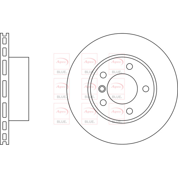 BRAKE DISC (FRONT) (SINGLE) image
