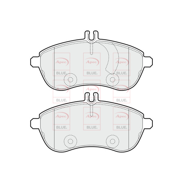 BRAKE PADS (FRONT) (R90) image