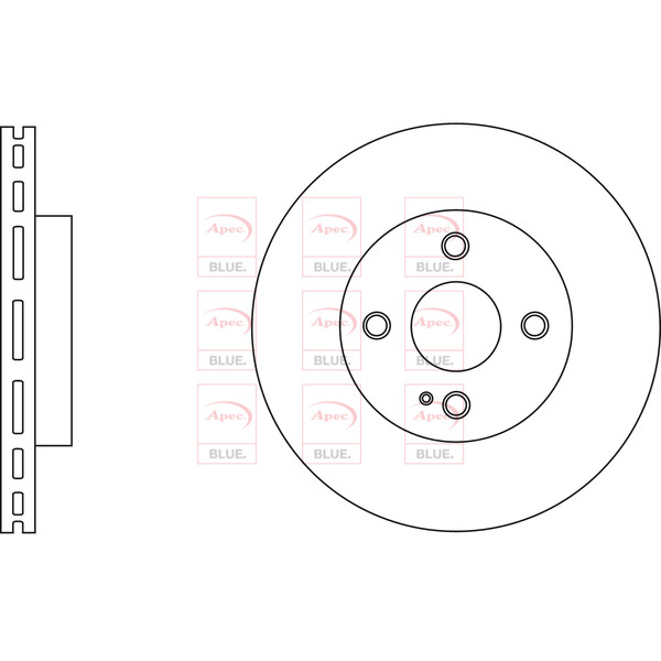 BRAKE DISC (FRONT) (SINGLE) image