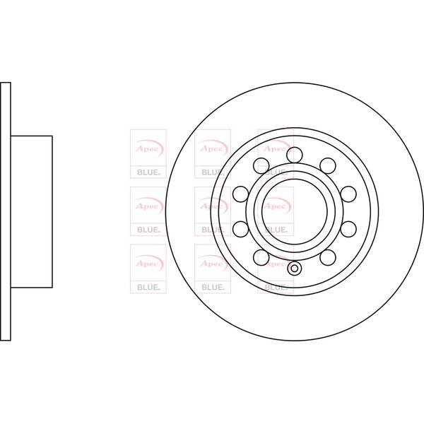 BRAKE DISC (REAR) (SINGLE) image