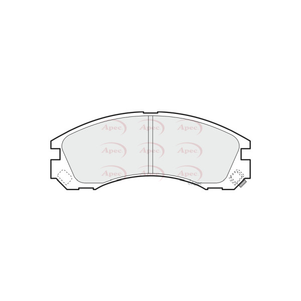 APEC BRAKE PADS (FRONT) (R90) image
