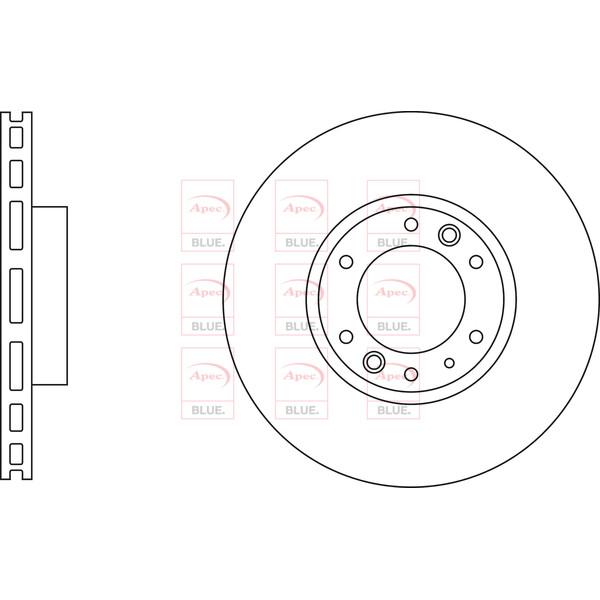 BRAKE DISC (FRONT) (SINGLE) image