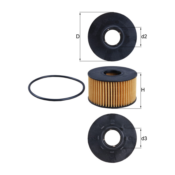 OIL FILTER - ELEMENT image