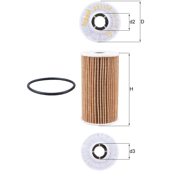 OIL FILTER - ELEMENT image