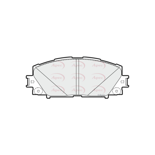 APEC BRAKE PADS (FRONT) (R90) image