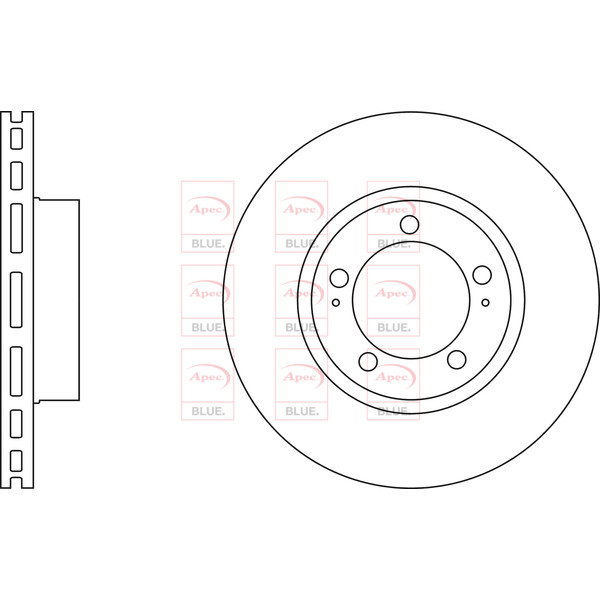 BRAKE DISC (FRONT) (SINGLE) image