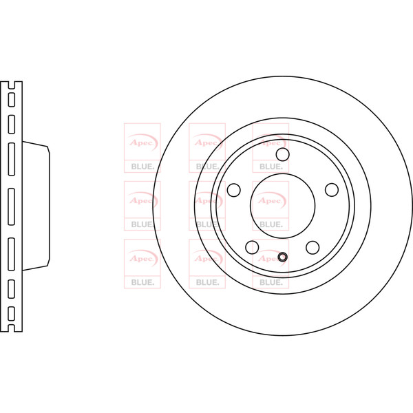 BRAKE DISC (FRONT) (SINGLE) image