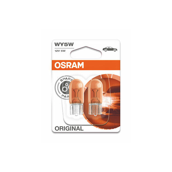 Osram 501A WY5W 12V 5W AMBER TRADE PK image Osram 501A WY5W 12V 5W AMBER TRADE PK image