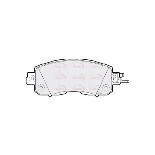 APEC BRAKE PADS (FRONT) (R90) image