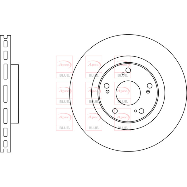 BRAKE DISC (FRONT) (SINGLE) image