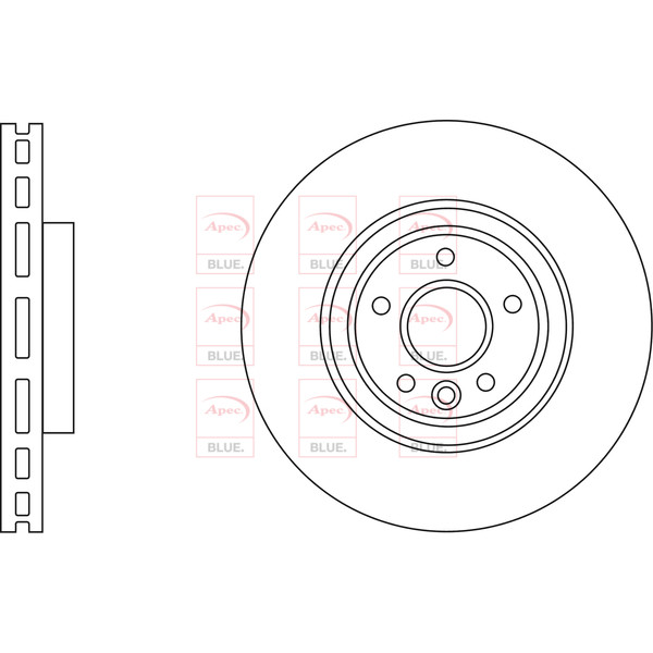 BRAKE DISC (FRONT) (SINGLE) image