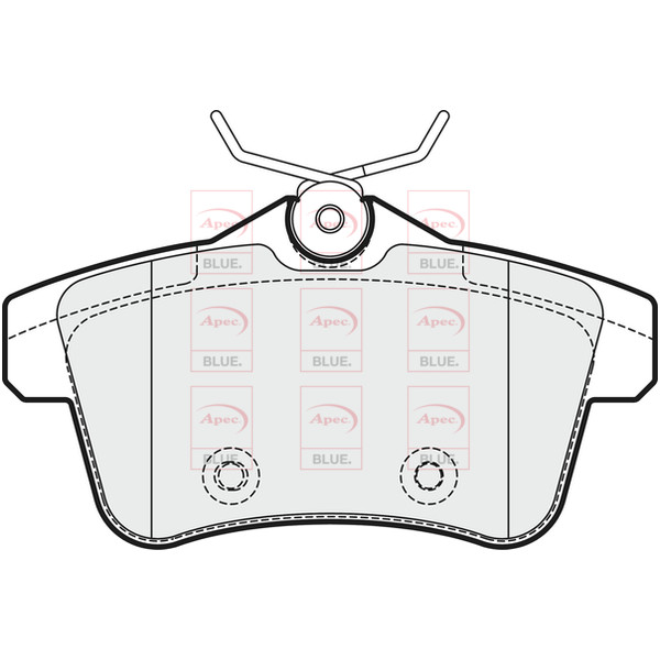 BRAKE PADS (REAR) (R90) image