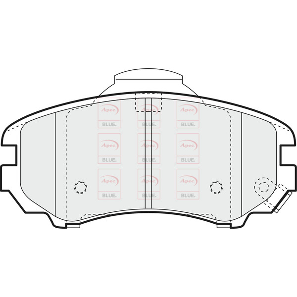 BRAKE PADS (FRONT) (R90) image