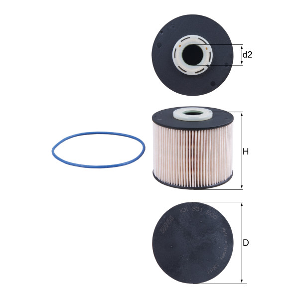 FUEL FILTER - ELEMENT image