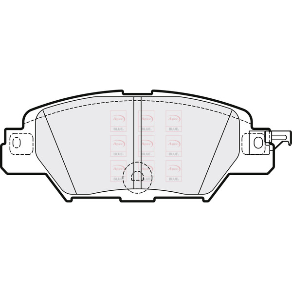 BRAKE PADS (REAR) (R90) image