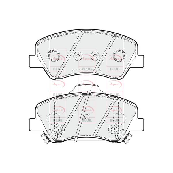 BRAKE PADS (FRONT) (R90) image