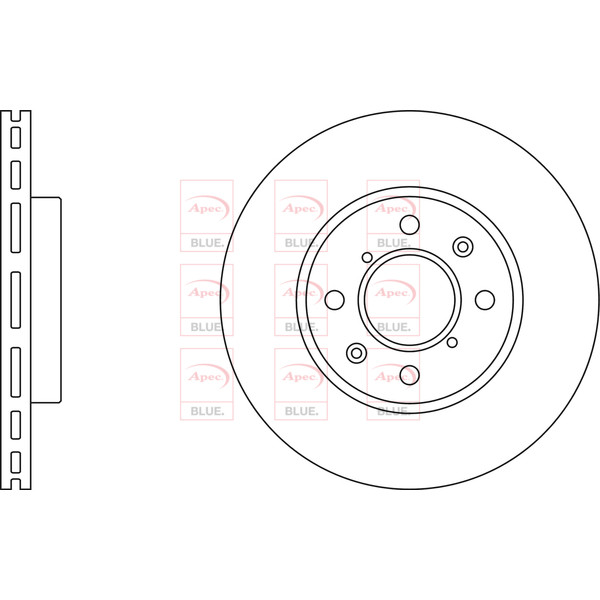 BRAKE DISC (FRONT) (SINGLE) image