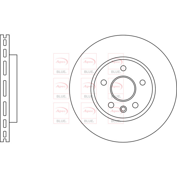BRAKE DISC (FRONT) (SINGLE) image