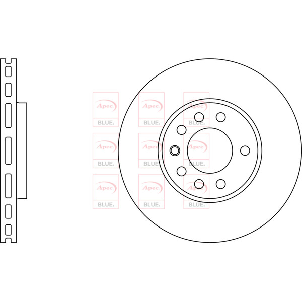 BRAKE DISC (FRONT/REAR) (SINGLE) image