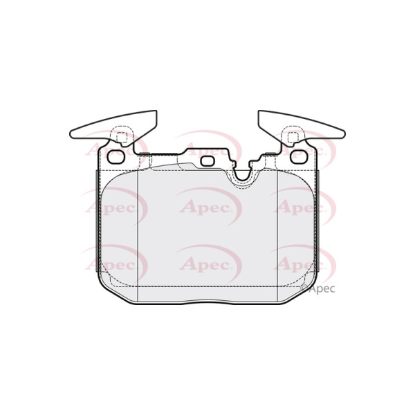 APEC BRAKE PADS (FRONT) (R90) image