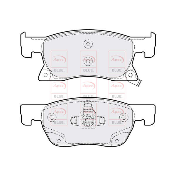 BRAKE PADS (FRONT) (R90) image