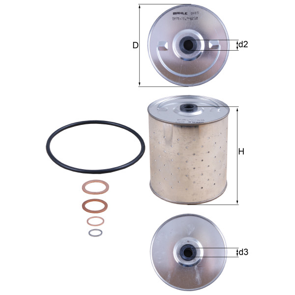 OIL FILTER - ELEMENT image