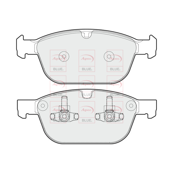 BRAKE PADS (FRONT) (R90) image