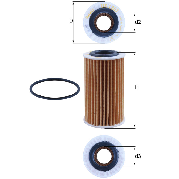 OIL FILTER - ELEMENT image