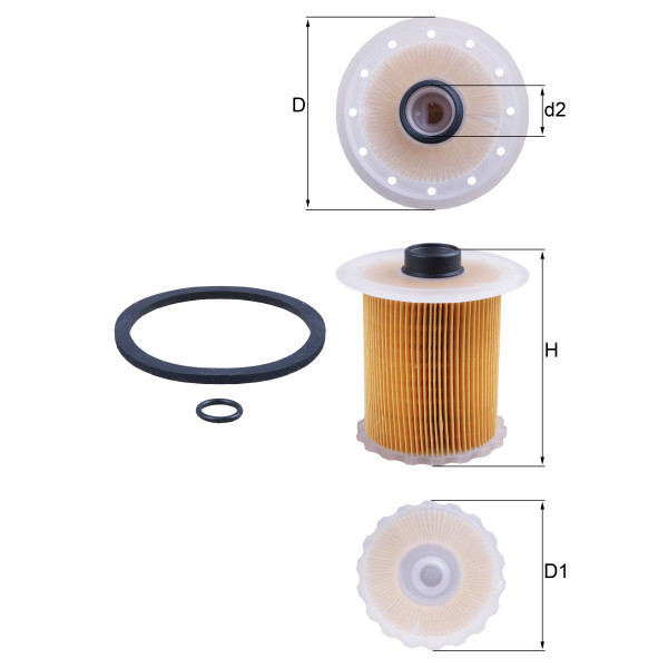 FUEL FILTER - ELEMENT image