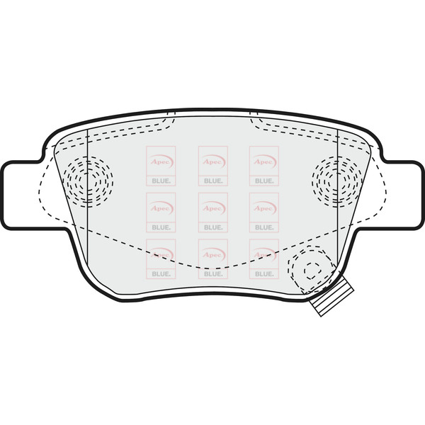 BRAKE PADS (REAR) (R90) image