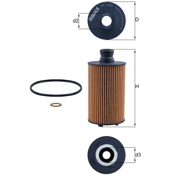 OIL FILTER - ELEMENT image