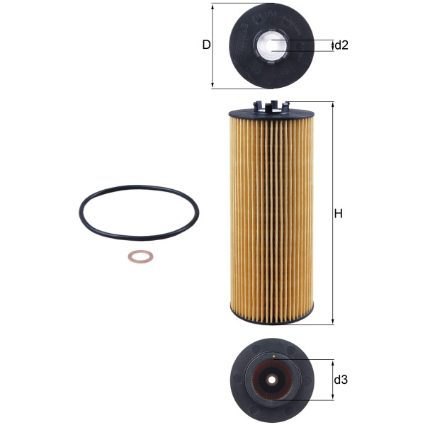 OIL FILTER - ELEMENT image