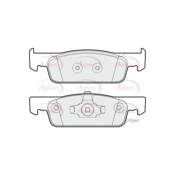 APEC BRAKE PADS (FRONT) (R90) image