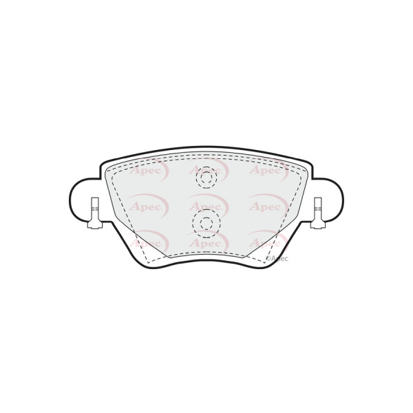 APEC BRAKE PADS (REAR) (R90) image
