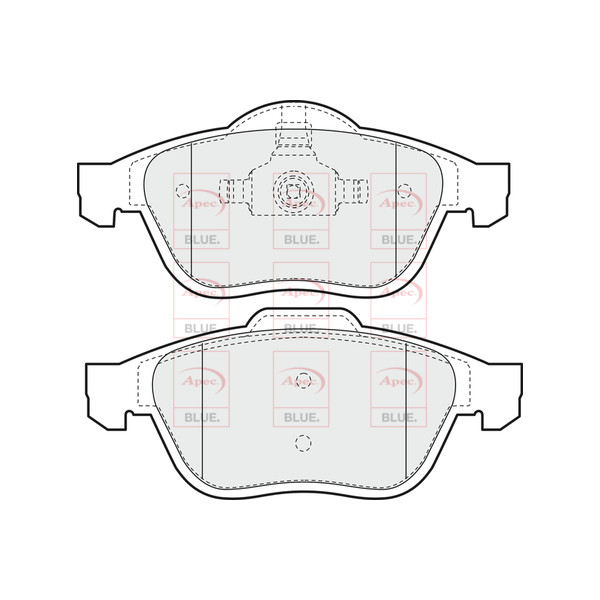 BRAKE PADS (FRONT) (R90) image