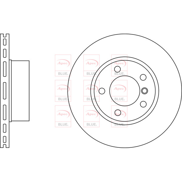 BRAKE DISC (FRONT) (SINGLE) image