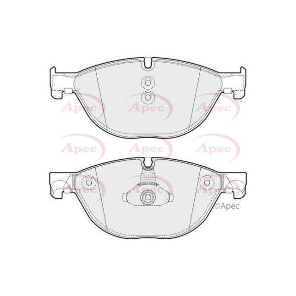 APEC BRAKE PADS (FRONT) (R90) image