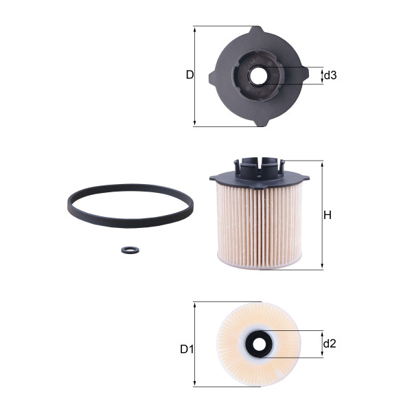 FUEL FILTER - ELEMENT image