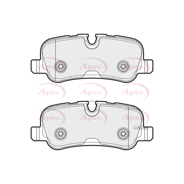 APEC BRAKE PADS (REAR) (R90) image