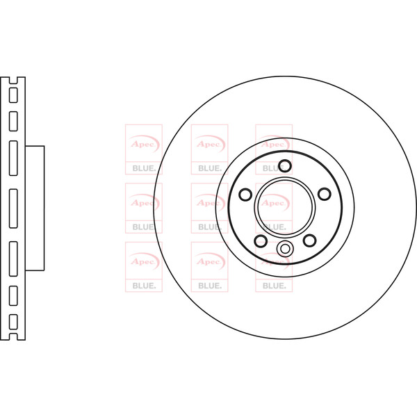 BRAKE DISC (FRONT) (SINGLE) image
