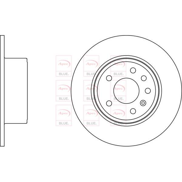BRAKE DISC (REAR) (SINGLE) image