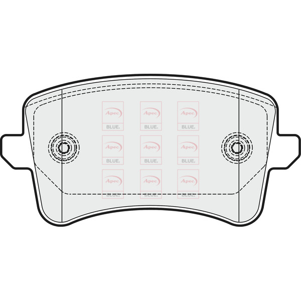 BRAKE PADS (REAR) (R90) image