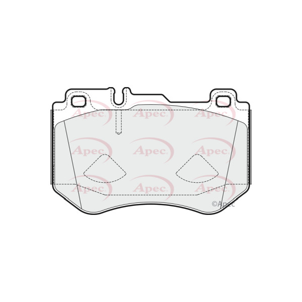 APEC BRAKE PADS (FRONT) (R90) image