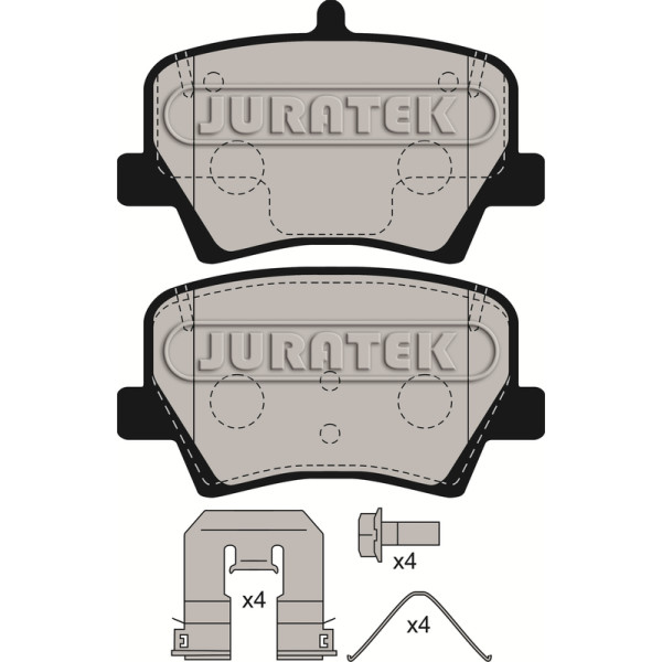 PAD (REAR) - VOLVO image