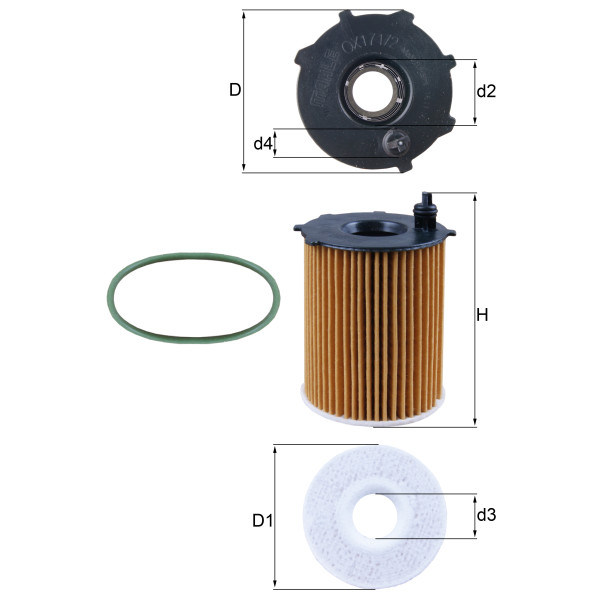 OIL FILTER - ELEMENT image