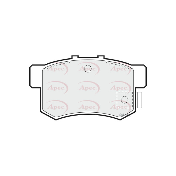 APEC BRAKE PADS (REAR) (R90) image