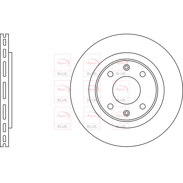 BRAKE DISC (FRONT) (SINGLE) image