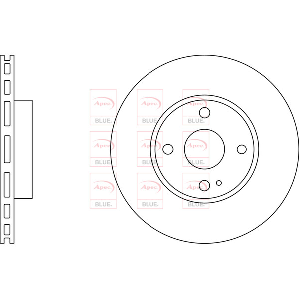 BRAKE DISC (FRONT) (SINGLE) image