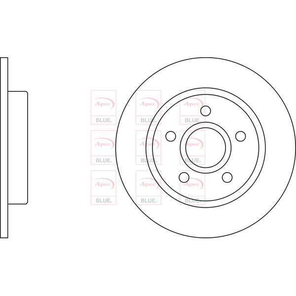 BRAKE DISC (REAR) (SINGLE) image
