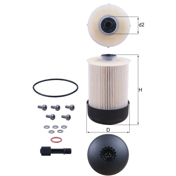 FUEL FILTER - ELEMENT image